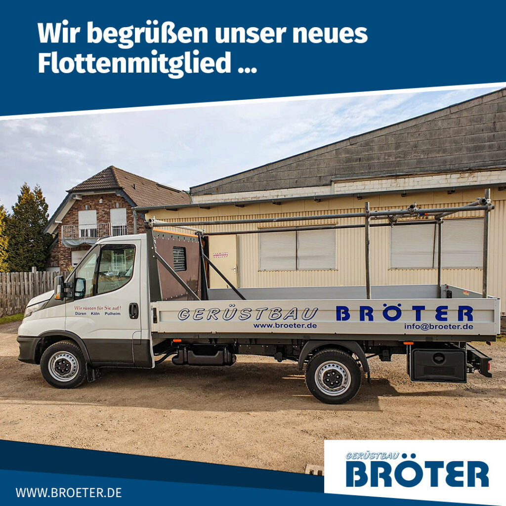 Wir begrüßen unser neues Flotten­mitglied …